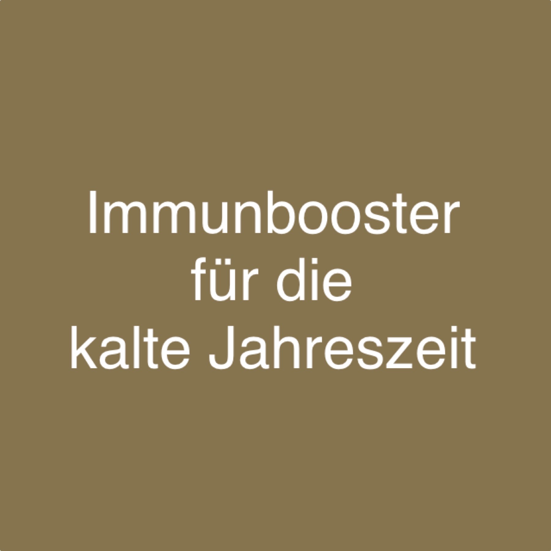 Immunbooster