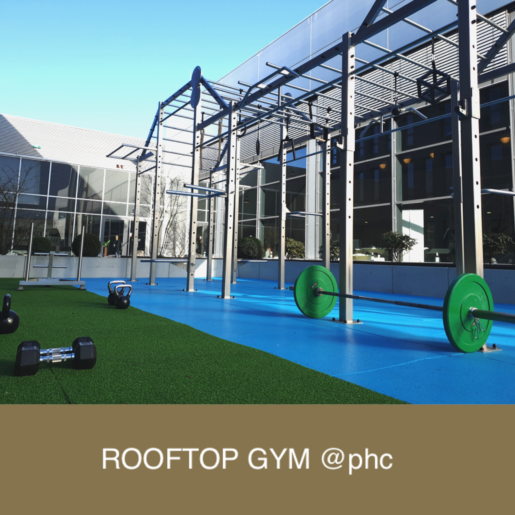 ROOFTOP GYM @phc